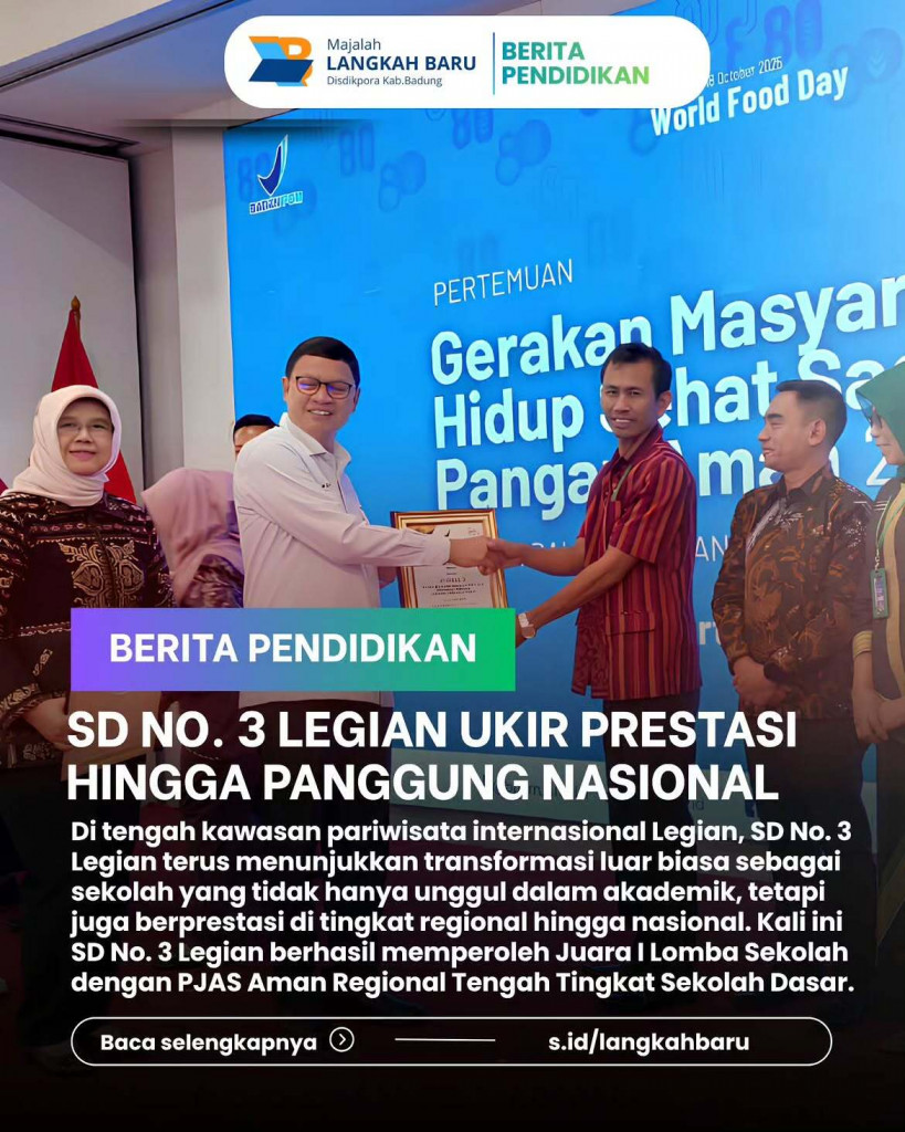 SD No. 3 Legian Hadirkan Transformasi Pendidikan Berkualitas melalui Inovasi, Karakter, dan Wawasan Global