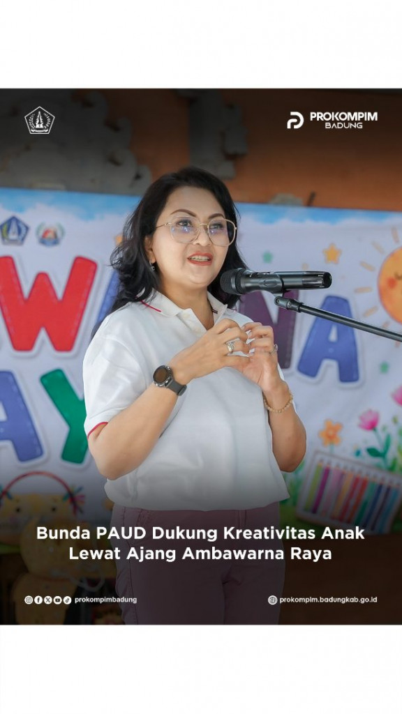 Bunda PAUD Kabupaten Badung Hadiri Peringatan Hari Anak Nasional di Kecamatan Abiansemal