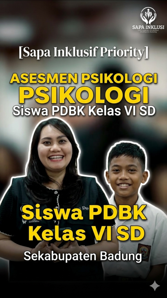 SAPA Inklusi Disdikpora Badung Laksanakan Asesmen Psikologi PDBK Kelas VI SD se-Kabupaten Badung