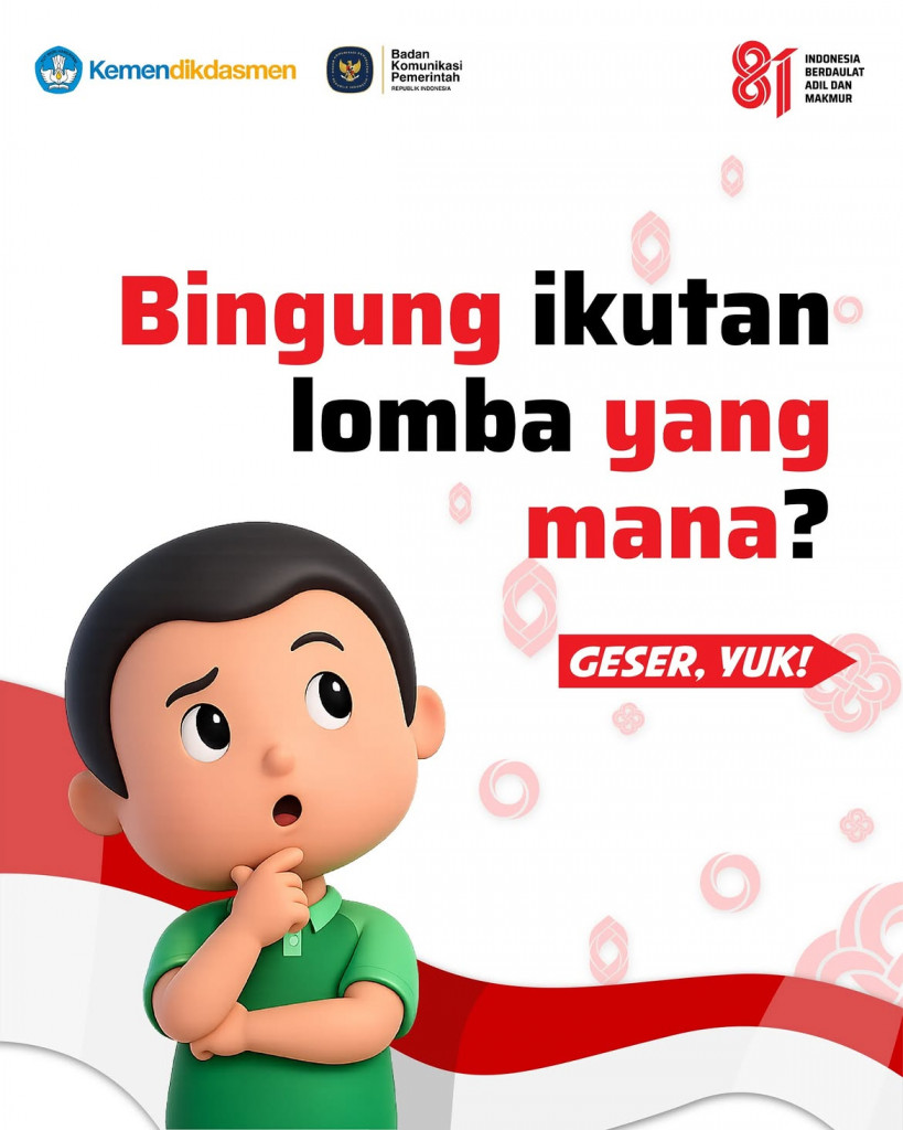Disdikpora Badung Ajak Masyarakat Ikuti Lomba Wajah Pendidikan dan Cerita Pendidikan HUT ke-81 Kemerdekaan RI