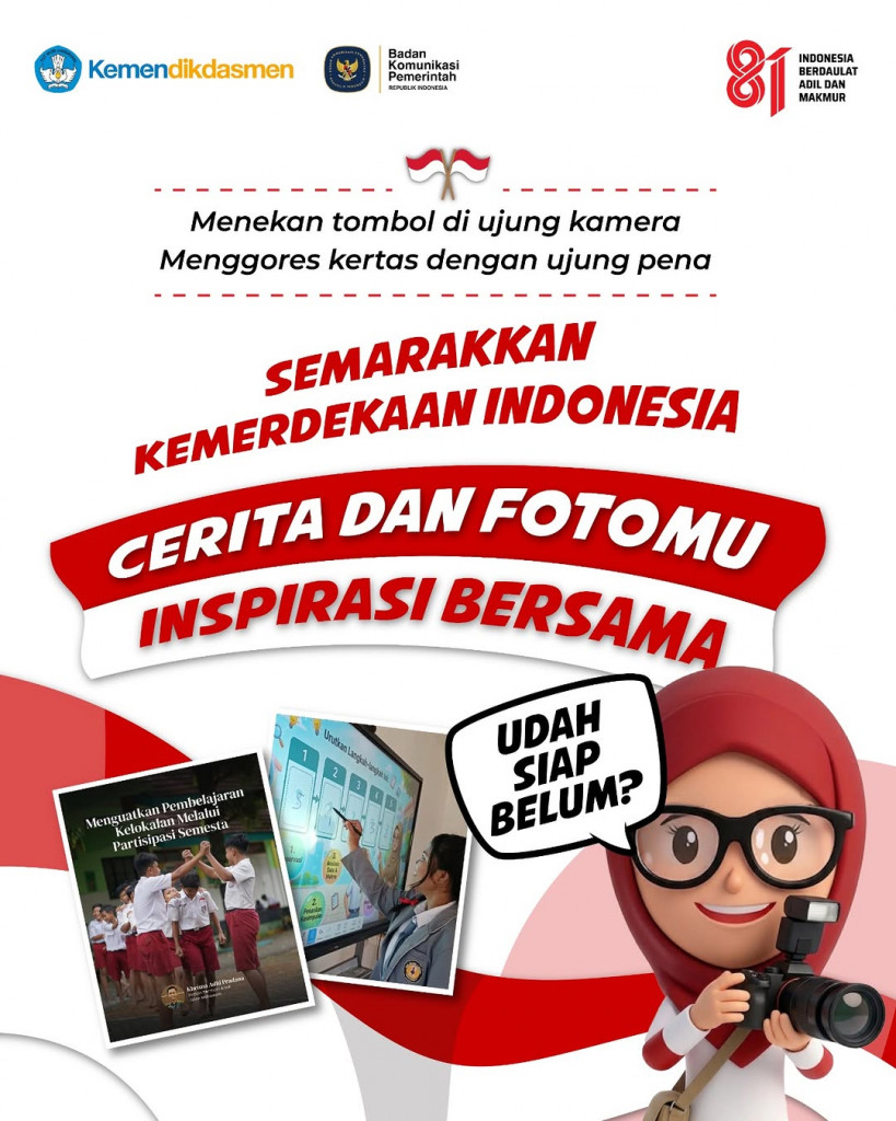 Disdikpora Badung Ajak Masyarakat Semarakkan HUT ke-81 RI melalui Lomba Cerita Pendidikan dan Lomba Wajah Pendidikan