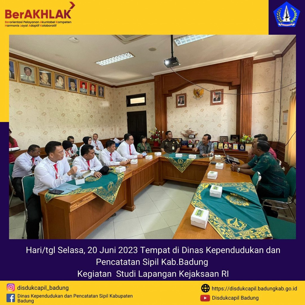 Pelaksanaan Studi Lapangan Pelatihan Kepemimpinan Administrator Angkatan I Kejaksaan RI Tahun 2023