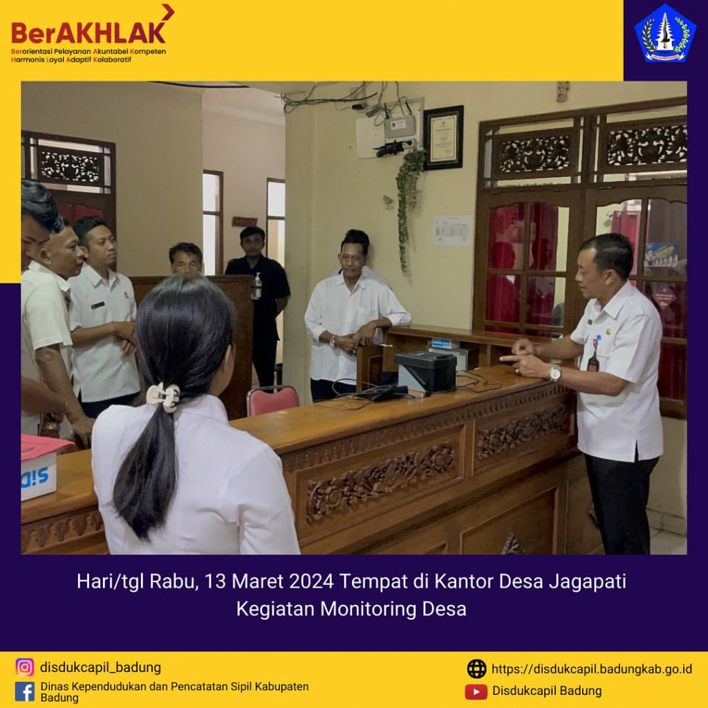 Kegiatan Monitoring ke Desa Jagapati