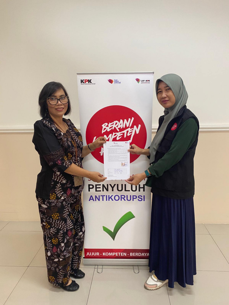 Rabu, 7 Agustus 2024 Kegiatan Sertifikasi Penyuluh Antikorupsi di BPSDM Sulawesi Tengah