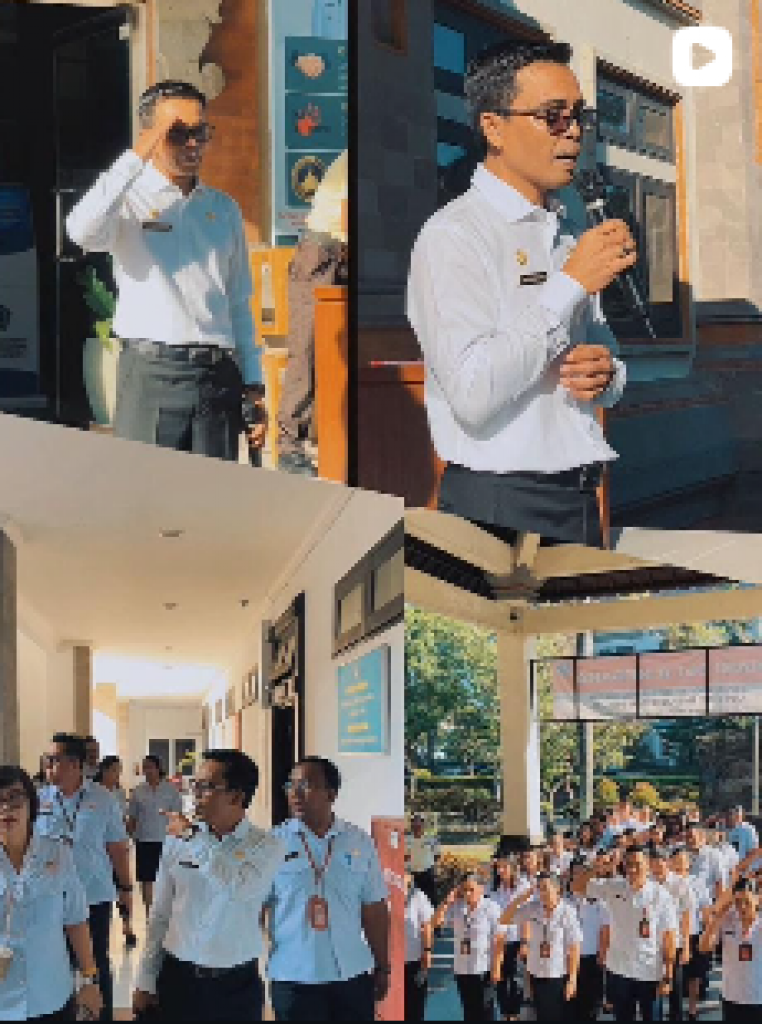 Pada Rabu, 1 April 2026, I Nyoman Rudiarta SSTP MM, memimpin apel pagi di lingkungan dinas visi pelayanan publik yang akuntabel, responsif, dan berorientasi pada kepuasan masyarakat.