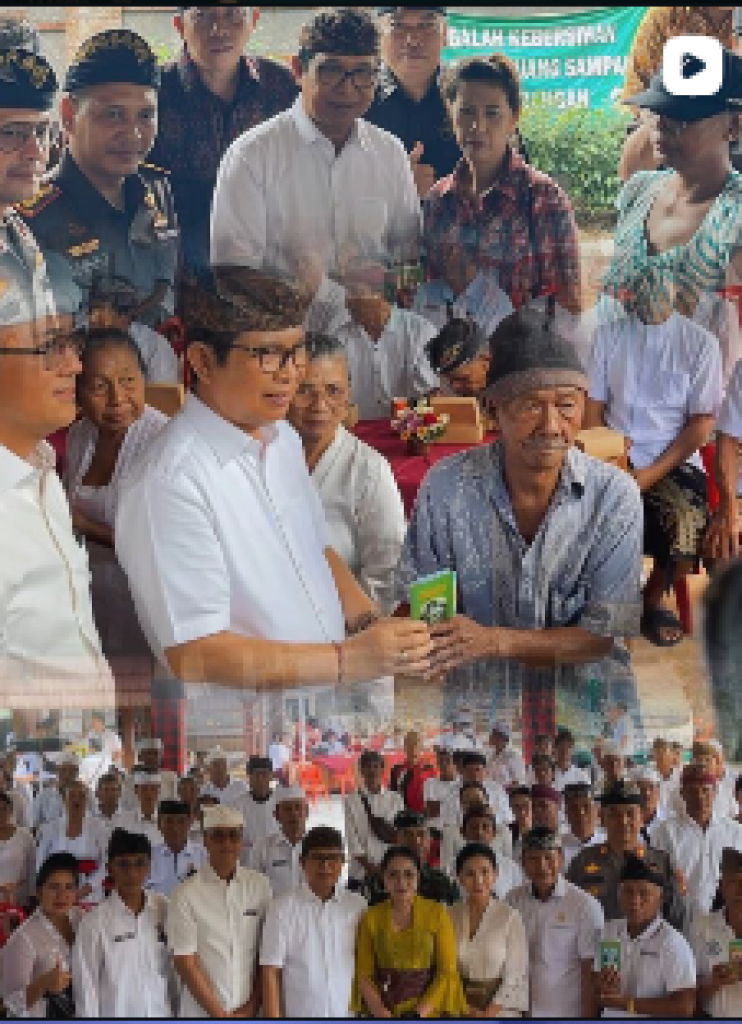 Pada Kamis 11 Juni 2026, Menghadiri penyerahan Bantuan Sosial Uang Menjelang Galungan secara simbolis.