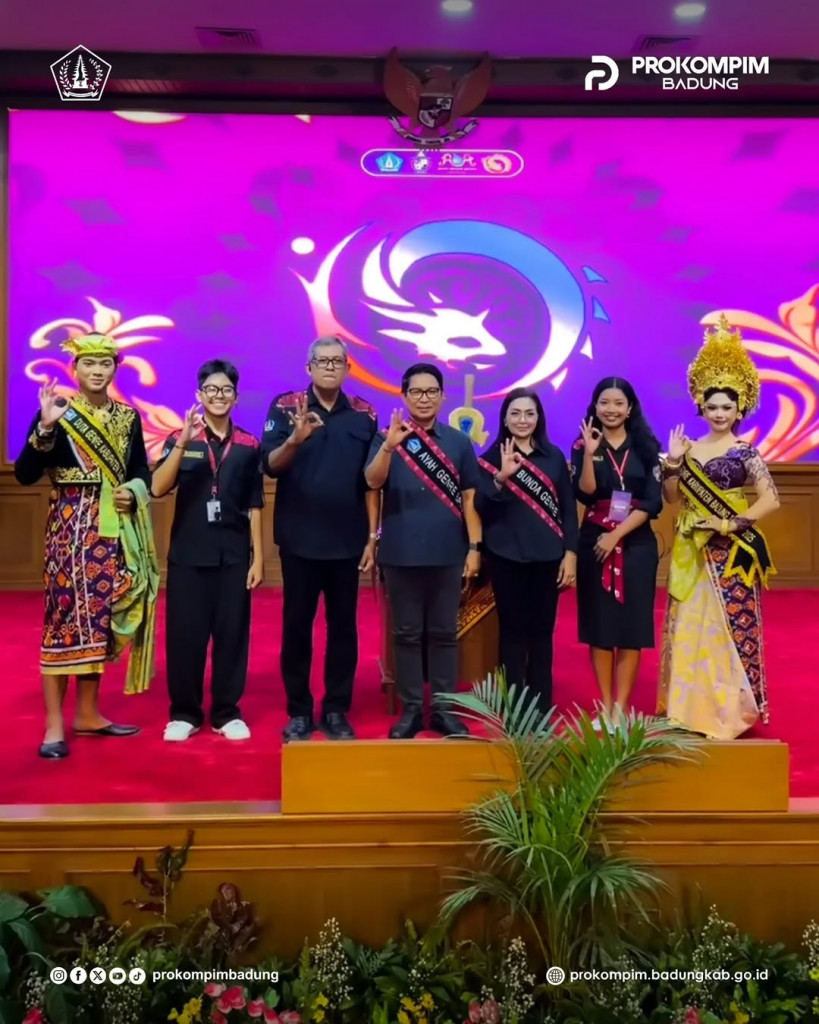 Buka GEMARAYA Season 3, Bupati Adi Arnawa Kukuhkan Duta Genre Badung 2026
