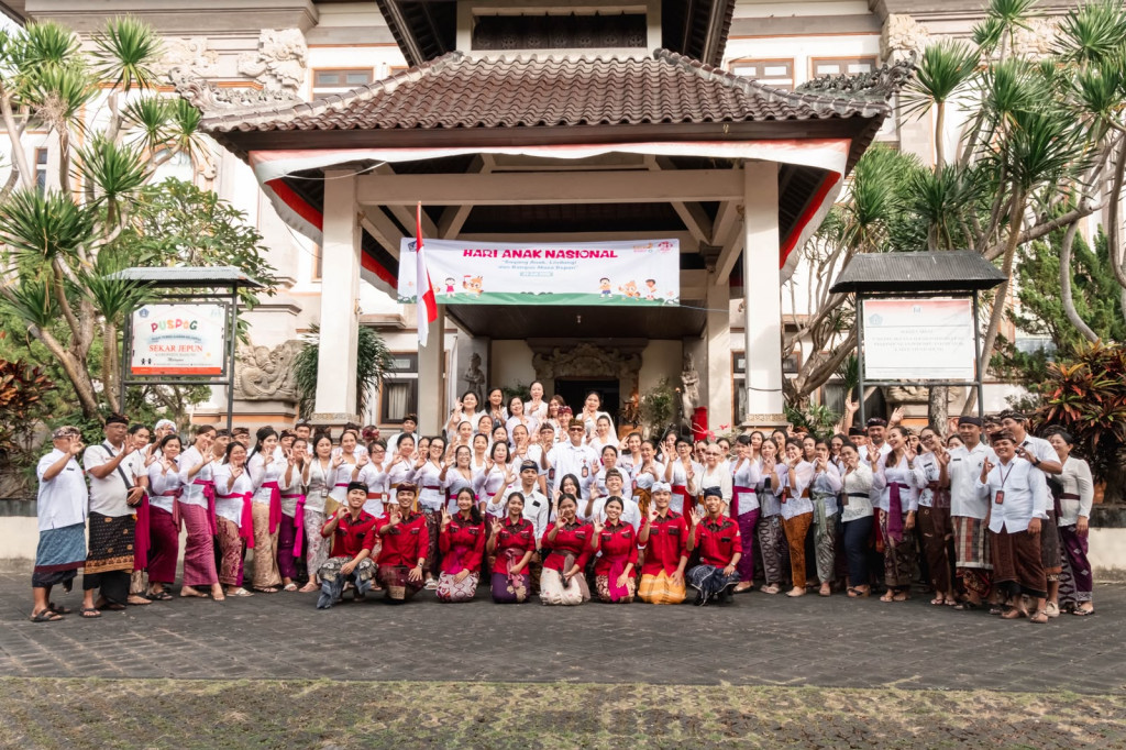 Dinas P2KBP3A Kabupaten Badung Gelar Apel Peringatan Hari Anak Nasional ke-42 Tahun 2026