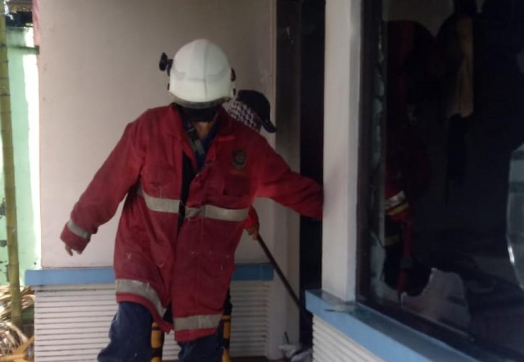 Kebakaran Garmen di Legian Kuta