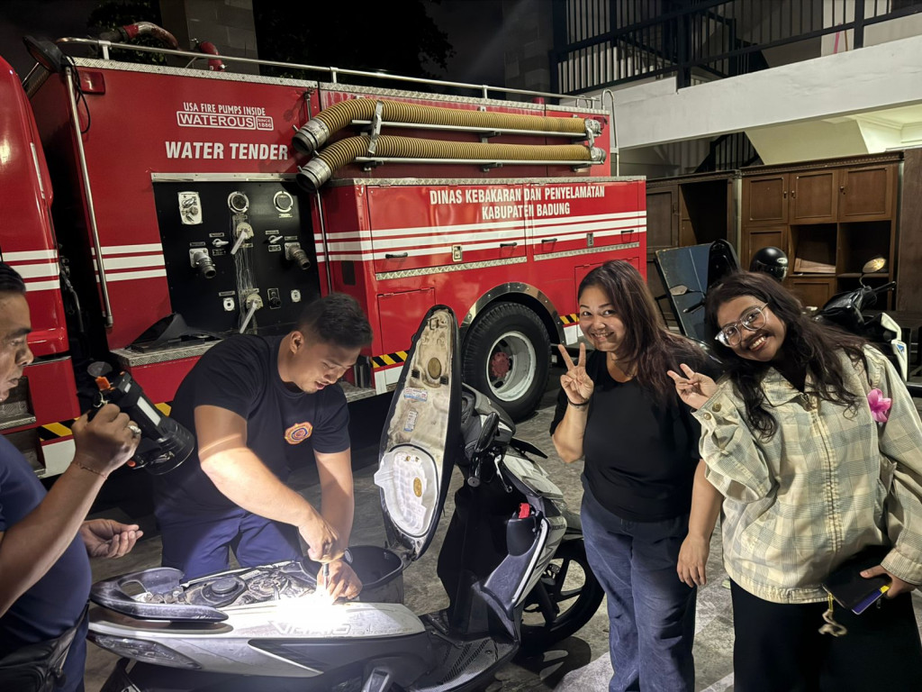 Penanganan Kucing di Sepeda motor