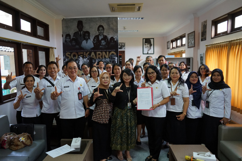Penilaian Akreditasi Perpustakaan Sastramangutama Dinas Kearsipan dan Perpustakaan Kabupaten Badung