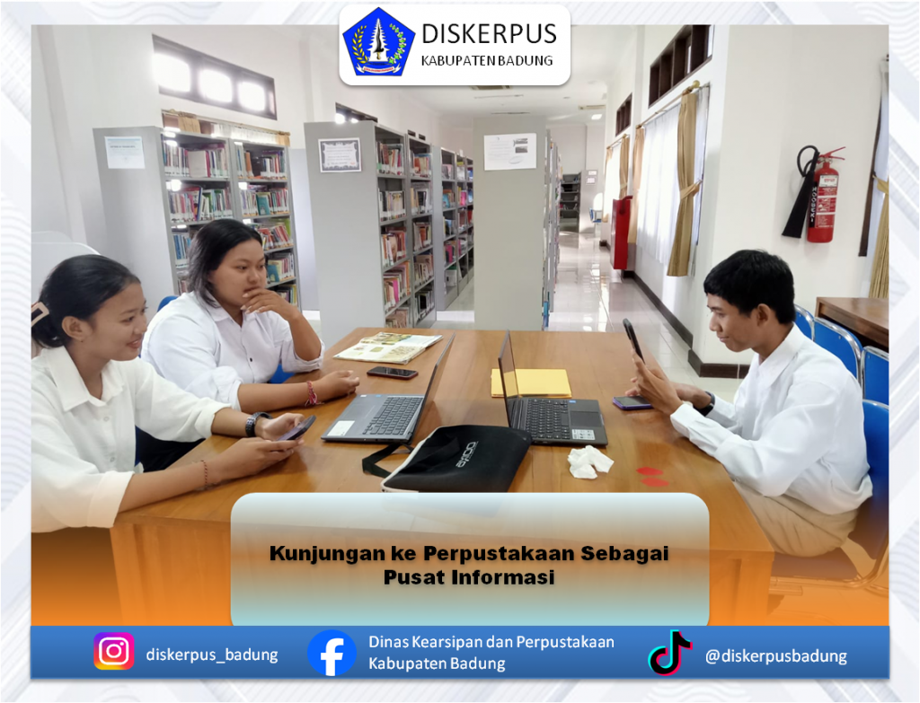 Kunjungan ke Perpustakaan Sebagai Pusat Informasi serta Penacarian Buku pada OPAC