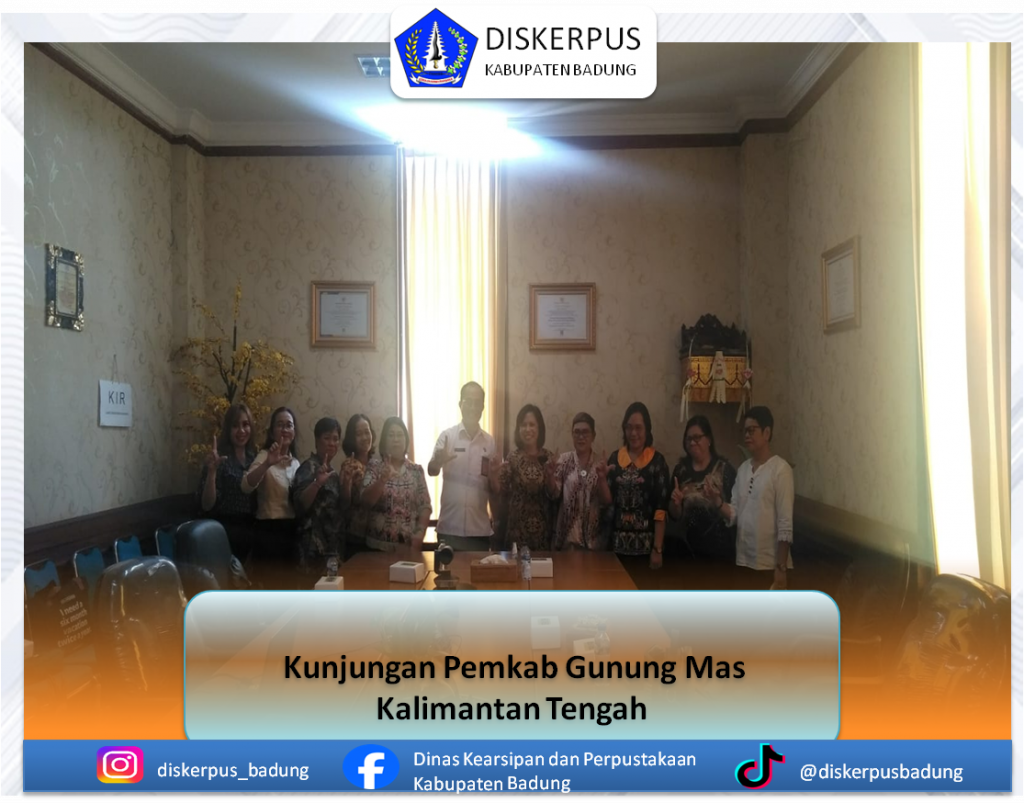 Kunjungan Pemkab Gunung Mas Kalimantan Tengah