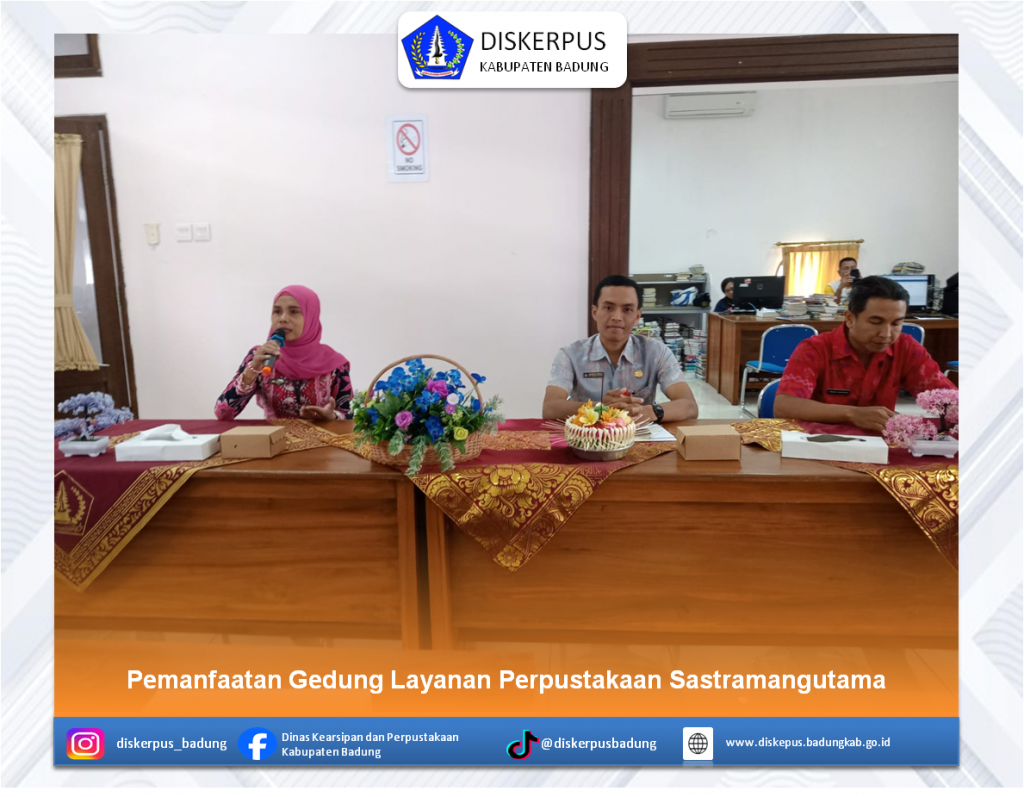 Kunjungan Kerja Dewan Perwakilan Rakyat Daerah Kabupaten Pangkajene dan Kepulauan Sulawesi Selatan ke Diskerpus Kab. Badung