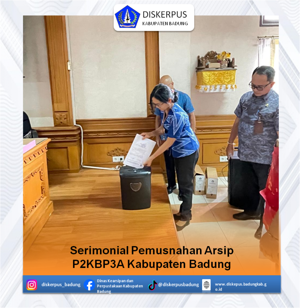 Monitoring Penyusutan Arsip di RSD Mangusada