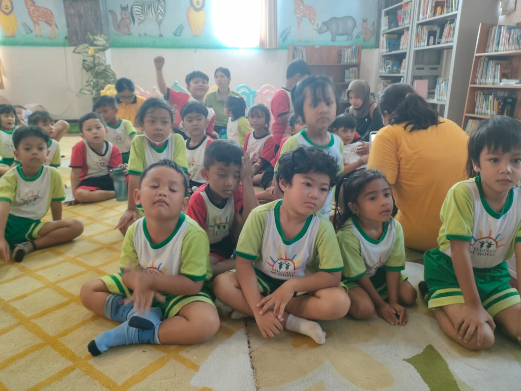Kunjungan TK Pom-Pom School Kuta Utara