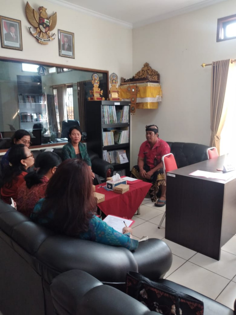 Hari kamis 12/06’2025 Kegiatan Penilaian Lomba Perpustakaan Desa ke Perpusdes Sibang Kaja