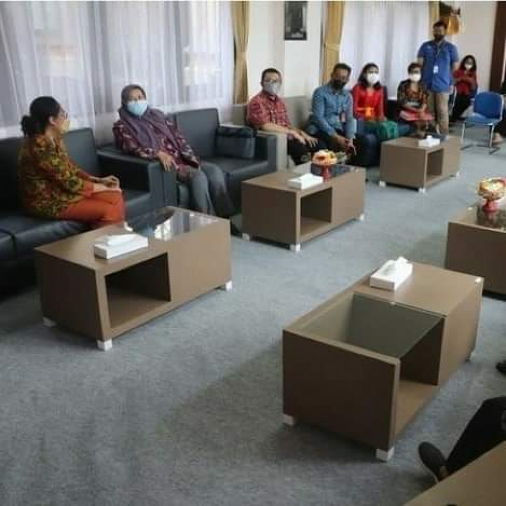 Diskerpus Badung Terima Tim Perpustakaan Nasional RI