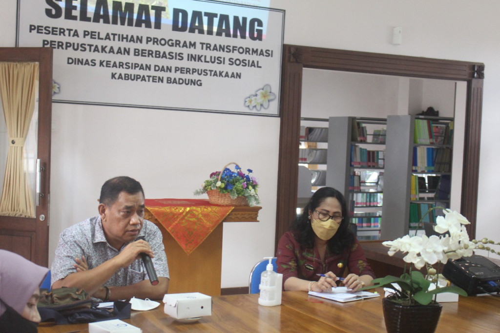 Kunjungan Kaji Banding Dinas Perpustakaan dan Kearsipan Kabupaten Mamuju