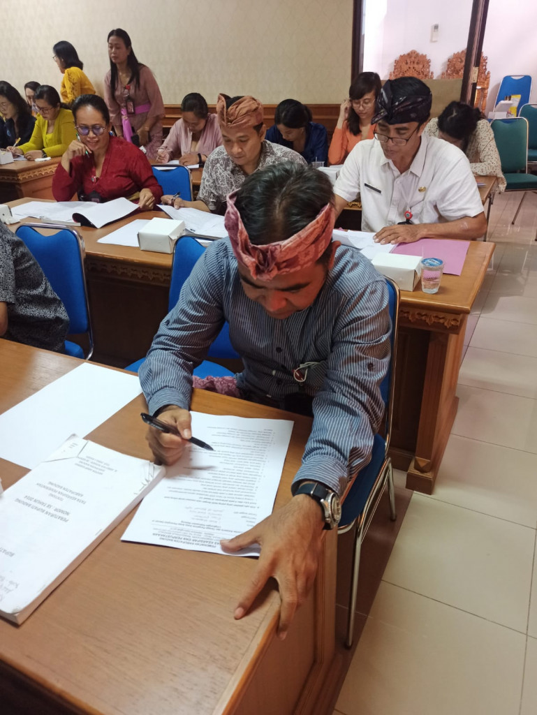 Lomba Arsiparis/Tenaga Pengelola Arsip Antar Perangkat Daerah di Lingkungan Pemerintah Kabupaten Badung.