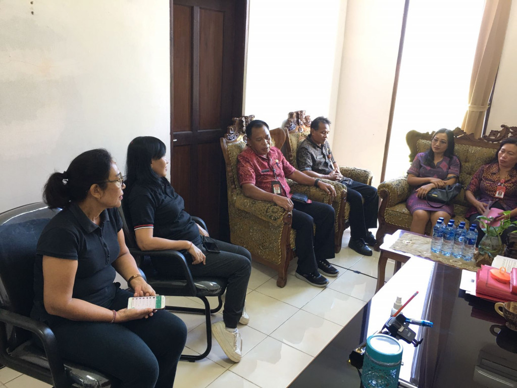 Diskerpus Kab. Badung Terima Kunjungan Dinas Kearsipan dan Perpustakaan Kab. Tabanan
