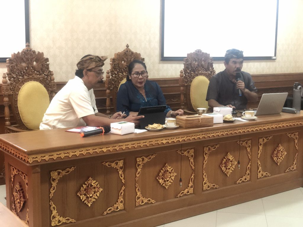 Verifikasi Nilai Hasil Pengawasan Kearsipan Internal  Kabupaten Badung dari  Biro Umum Setda Provinsi Bali