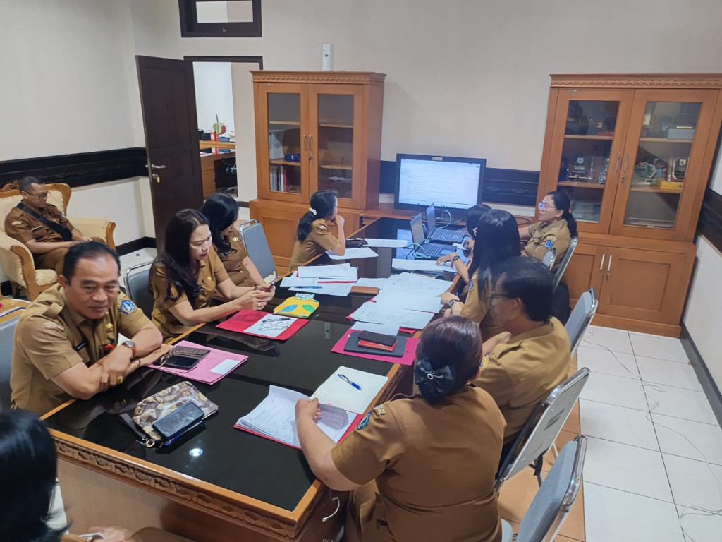 Diskerpus Badung Melaksanakan Verifikasi Rancangan Renja PD Tahun 2027
