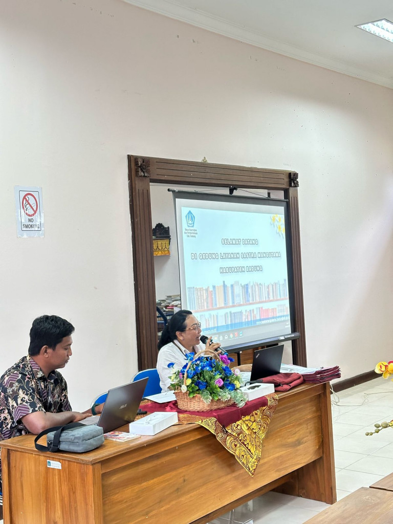 Rapat Koordinasi Diskerpus Kabupaten Badung dengan Pengelola Perpusdes se - Kabupaten Badung