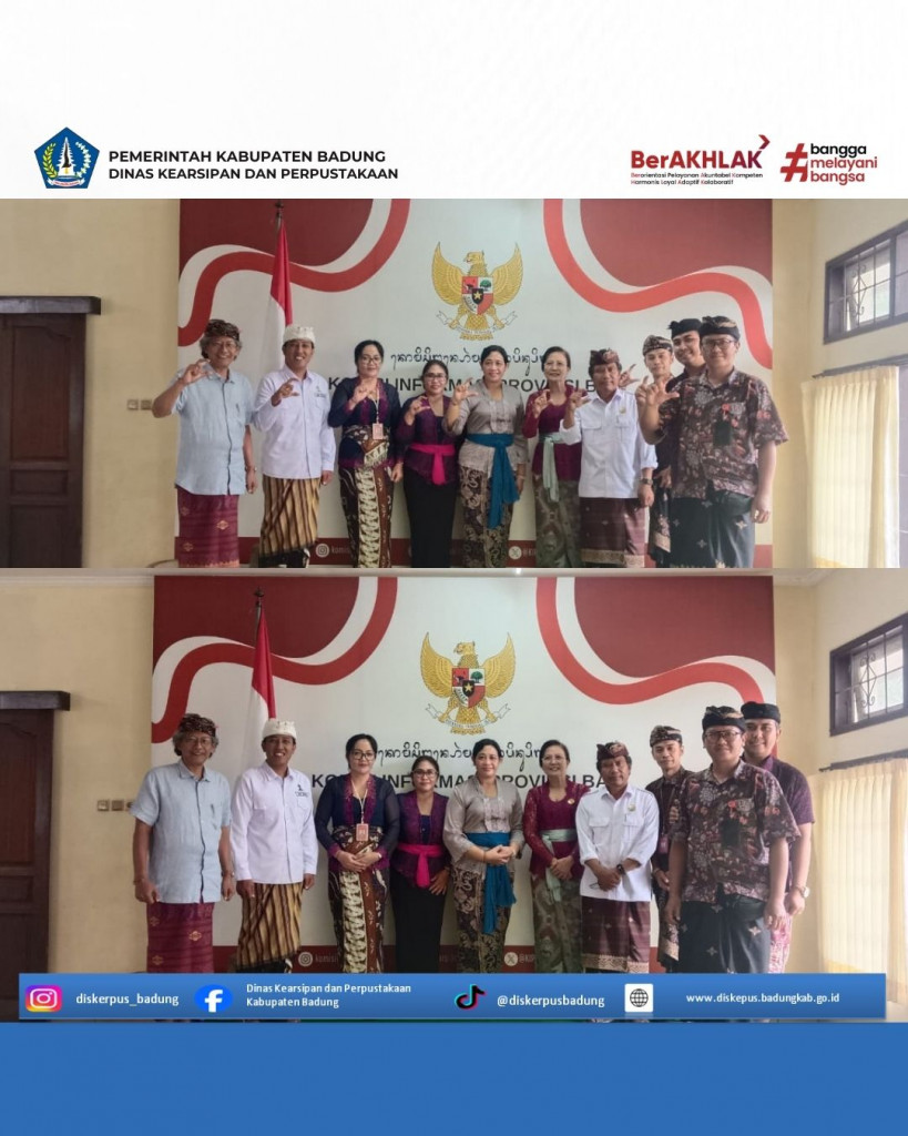 Diskerpus Badung Presentasi Keterbukaan Informasi Publik tahun 2025