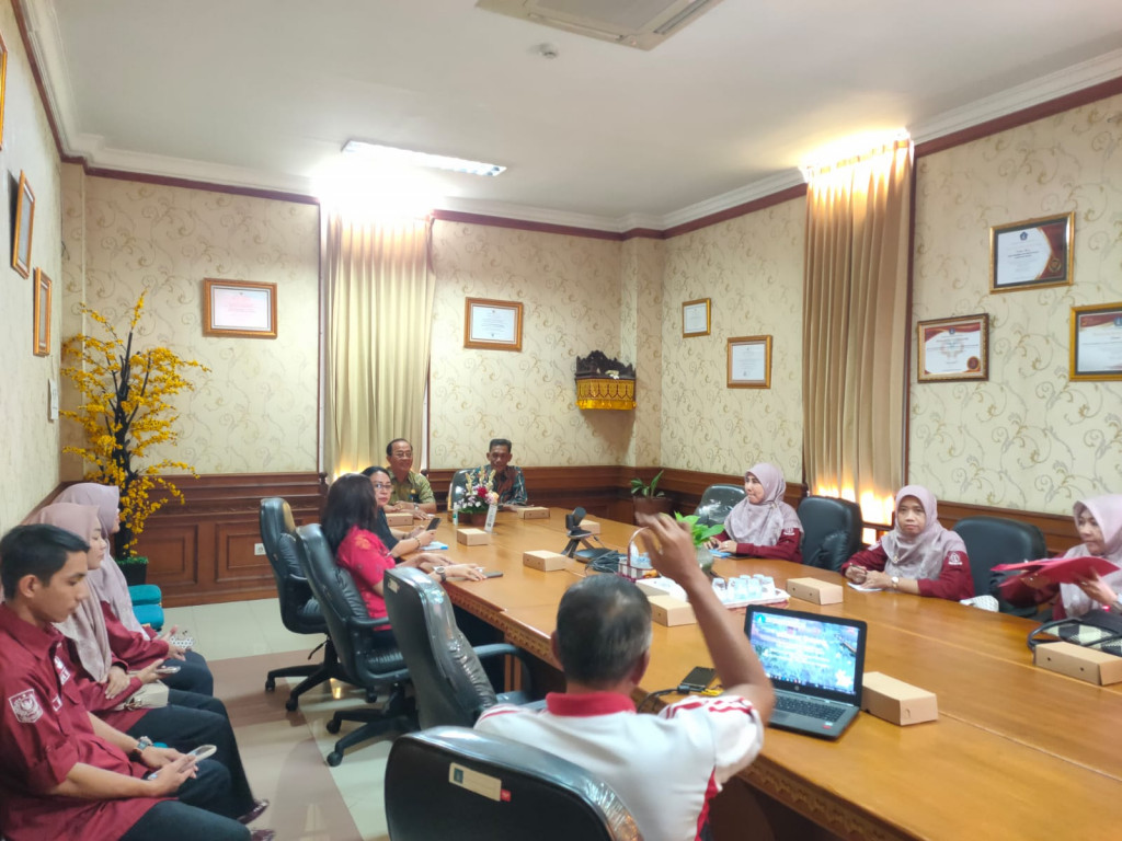 Diskerpus Kab. Badung Terima Kunjungan Dinas Perpustakaan dan Kearsipan Kabupaten Jeneponto Sulawesi Selatan