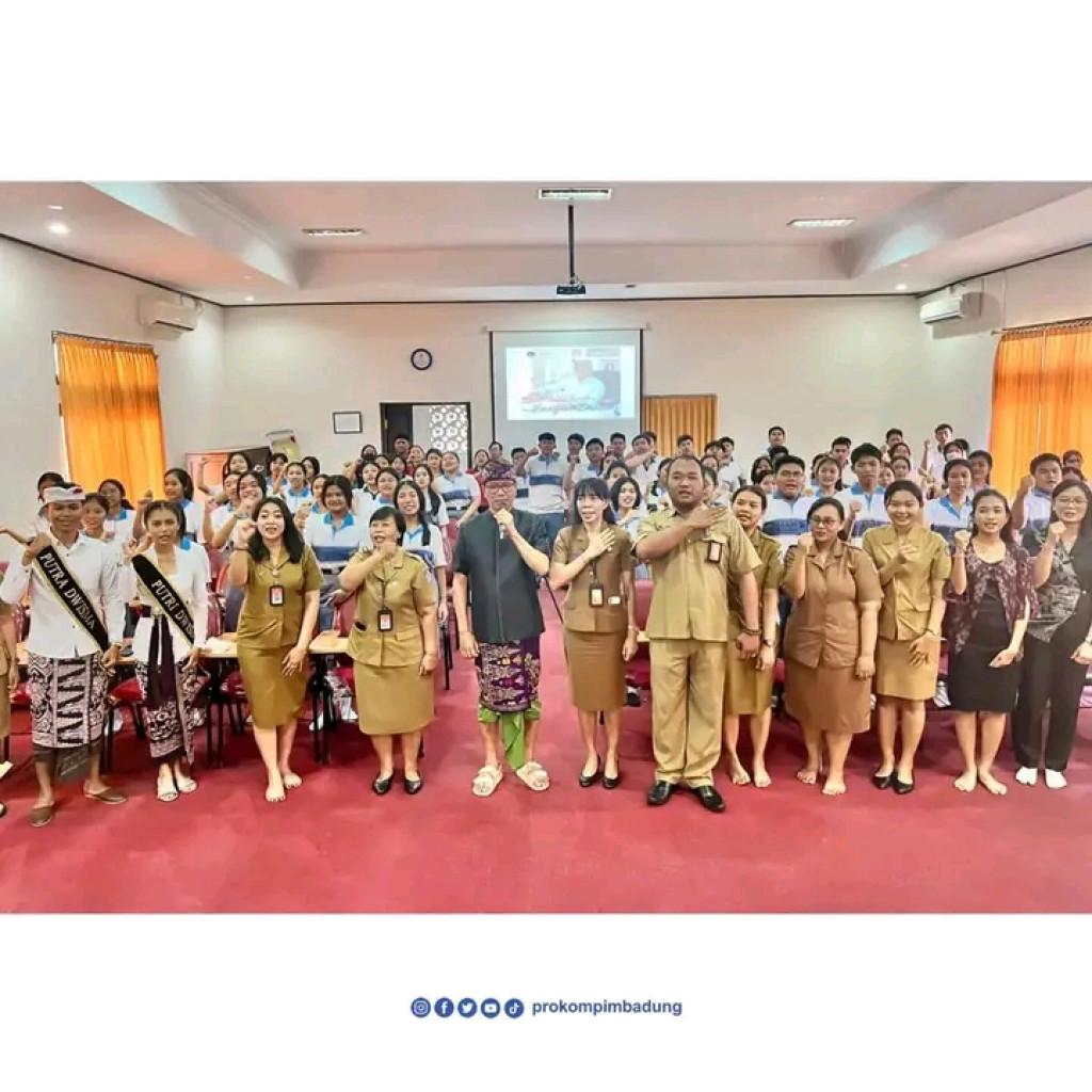 SOSIALISASI REMAJA TANGGUH CEGAH HIV AIDS DI SMAN 2 MENGWI