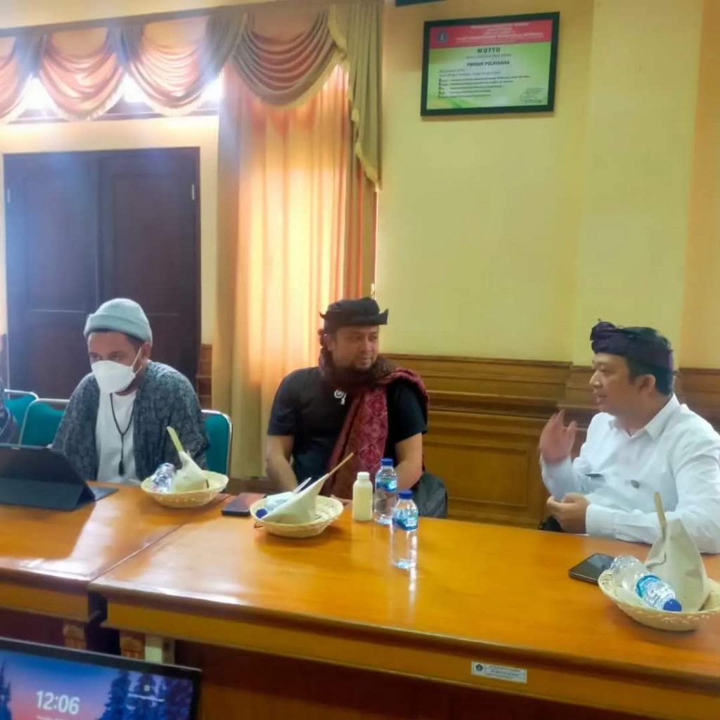 KOORDINASI DENGAN PONTIL PEGIAT SENI