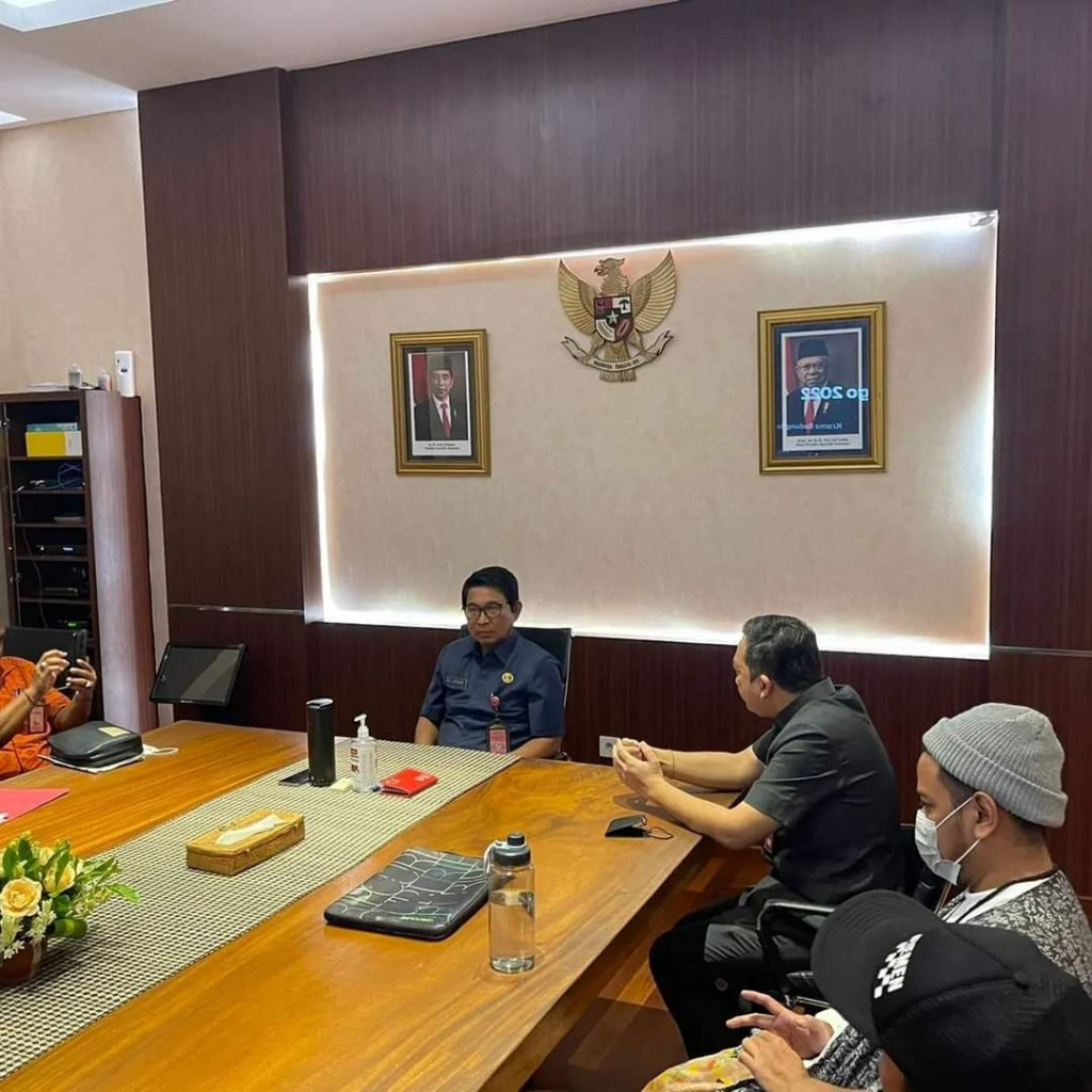 AUDENSI DENGAN SEKDA BADUNG