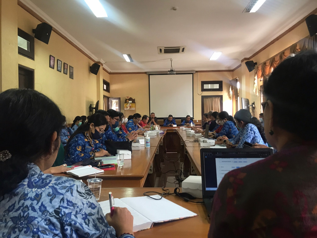 PERTEMUAN PENYELESAIAN LAPORAN DAK NON FISIK TA 2022