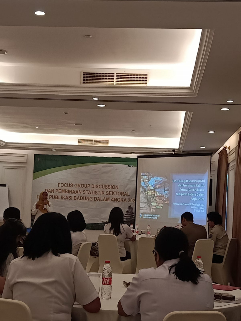 FGD & PEMBINAAN STATISTIK SEKTORAL