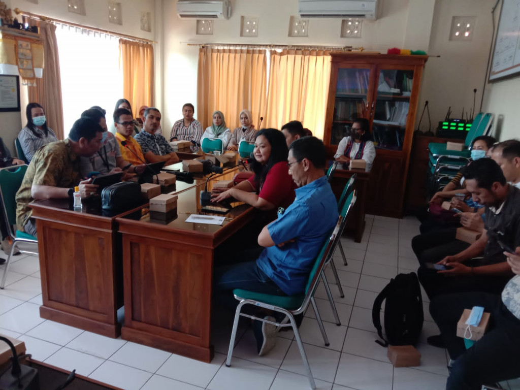 KUNJUNGAN DARI BANGDA DEPDAGRI