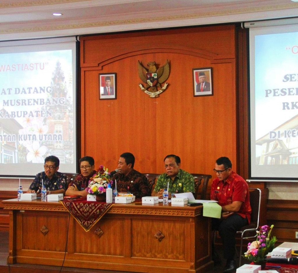 PELAKSANAAN MUSRENBANG RKPD KABUPATEN BADUNG DI KECAMATAN TAHUN 2023 PADA KECAMATAN KUTA UTARA