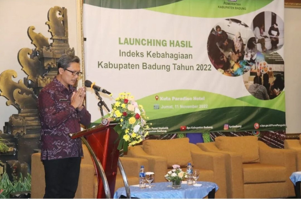 LOUNCHING HASIL INDEKS KEBAHAGIAN KABUPATEN BADUNG TAHUN 2022