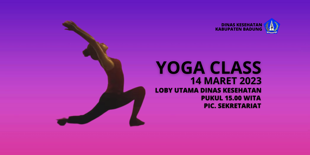 YOGA CLASS DINAS KESEHATAN KABUPATEN BADUNG