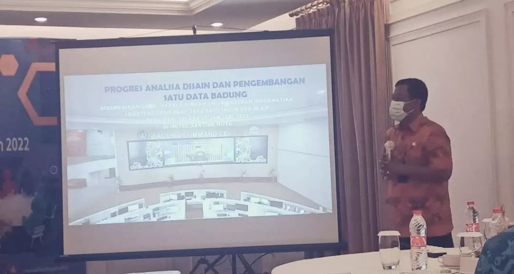 Kadis Kominfo Kabupaten Badung ditunjuk sebagai narasumber pada FGD Data Badung