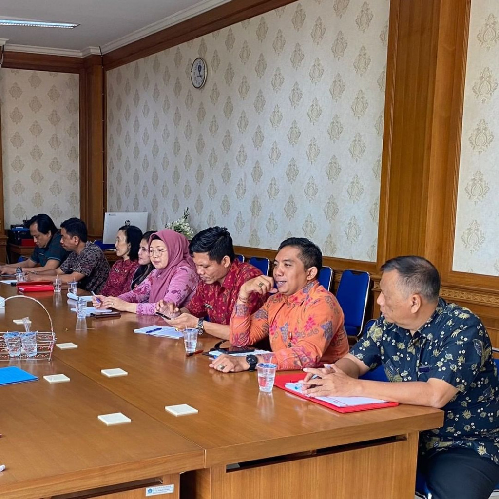 Rapat Terkait Evaluasi Kegiatan pada Bidang-Bidang di Dinas Komunikasi dan Informatika Kabupaten Badung