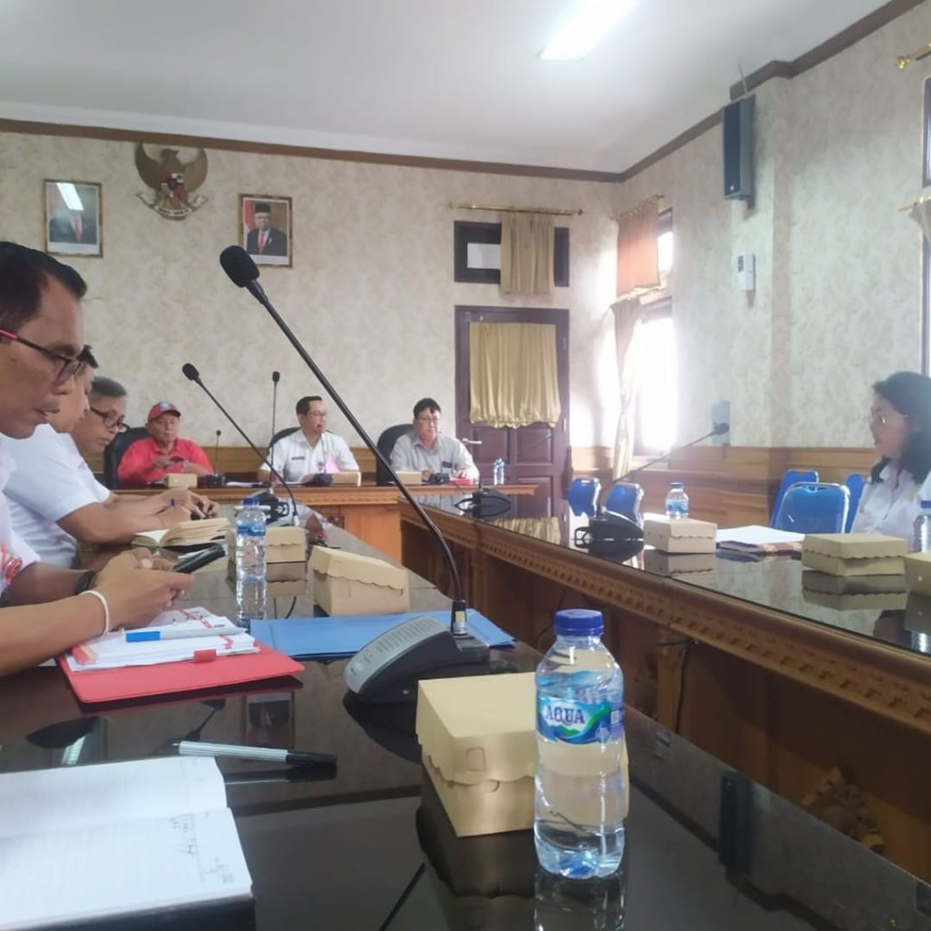 Rapat Persiapan Acara Rekor Muri Lansia Tertawa Lansia Sehat