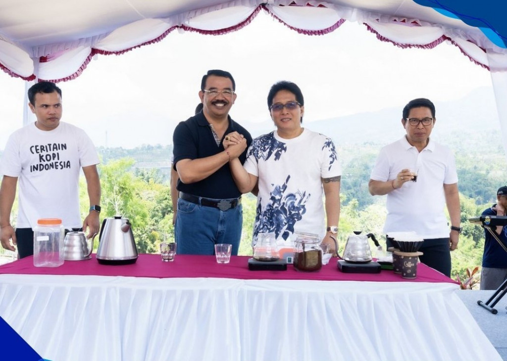 Bupati Giri Prasta Hadiri Peringatan Hari Kopi Sedunia dan Launching Coffee Shop Badung ATP