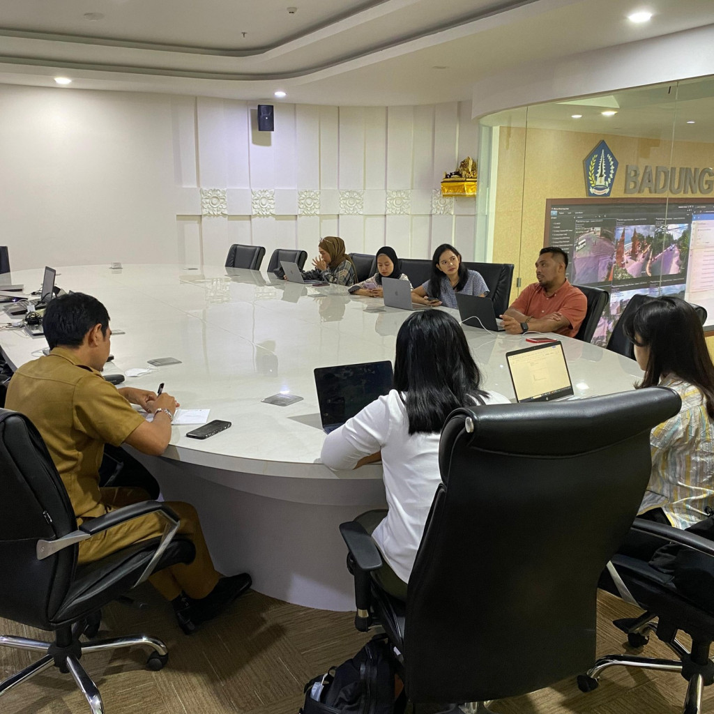 Kunjungan Koordinasi Permohonan Fasilitas Kegiatan Rapat Persiapan Joint Visit SP4N-LAPOR! Kabupaten Badung Ke Diskominfo Kab. Badung