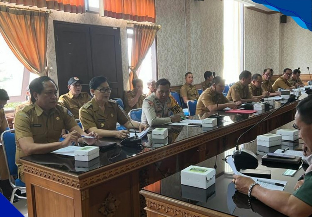 Kegiatan Rapat Persiapan Peringatan Hari Napak Tilas, Perjuangan Pahlawan I Gusti Ngurah Rai Tahun 2023
