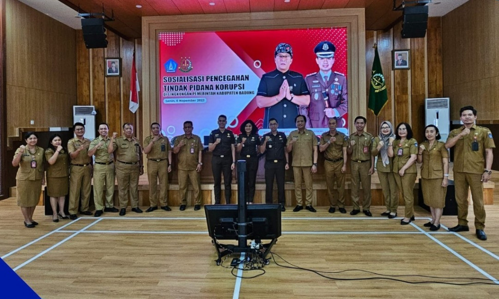 Kegiatan Sosialisasi Pencegahan Tindak Pidana Korupsi di Lingkungan Pemda Badung