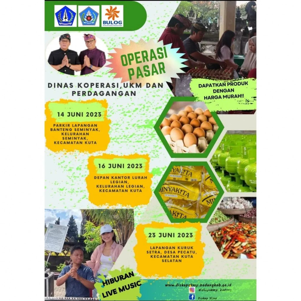 Jadwal Operasi Pasar
