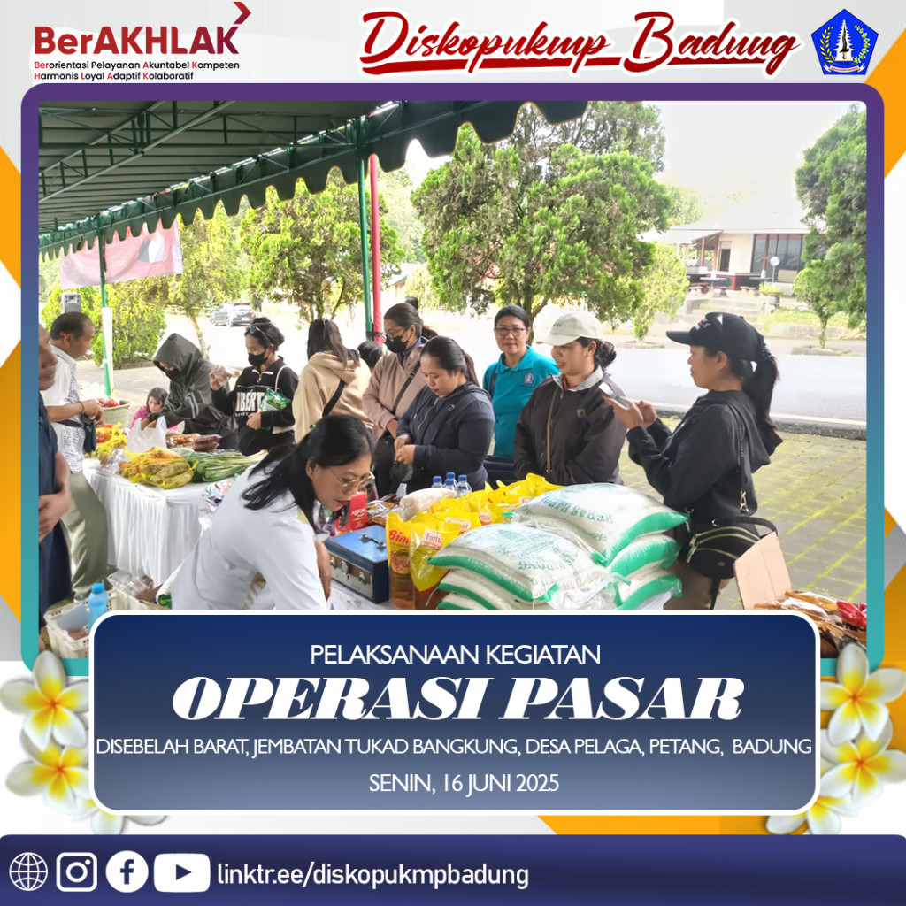 OPERASI PASAR KECAMATAN PETANG