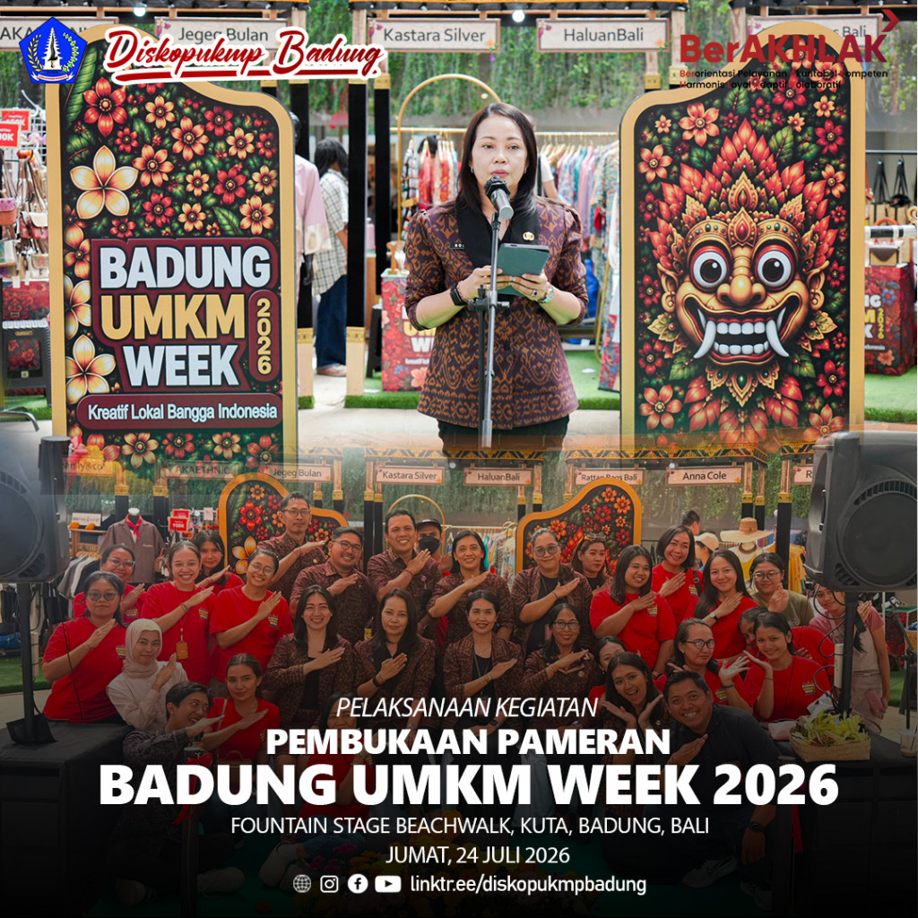 PEMBUKAAN PAMERAN BADUNG UMKM WEEK 2026