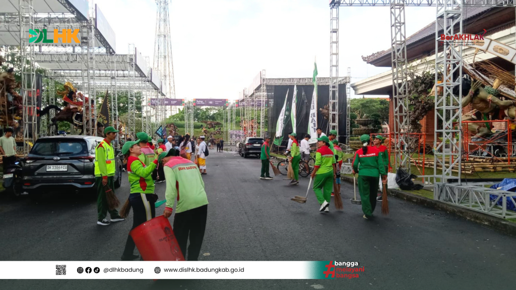 Tim Kebersihan DLHK Badung Intensifkan Pembersihan Jelang Caka Fest 2026
